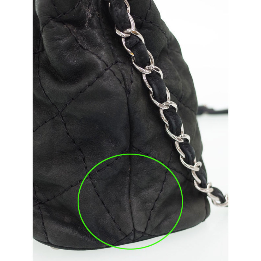 Chanel Wild Stitch Chain Shoulder Bag Black - Picture 6 of 9